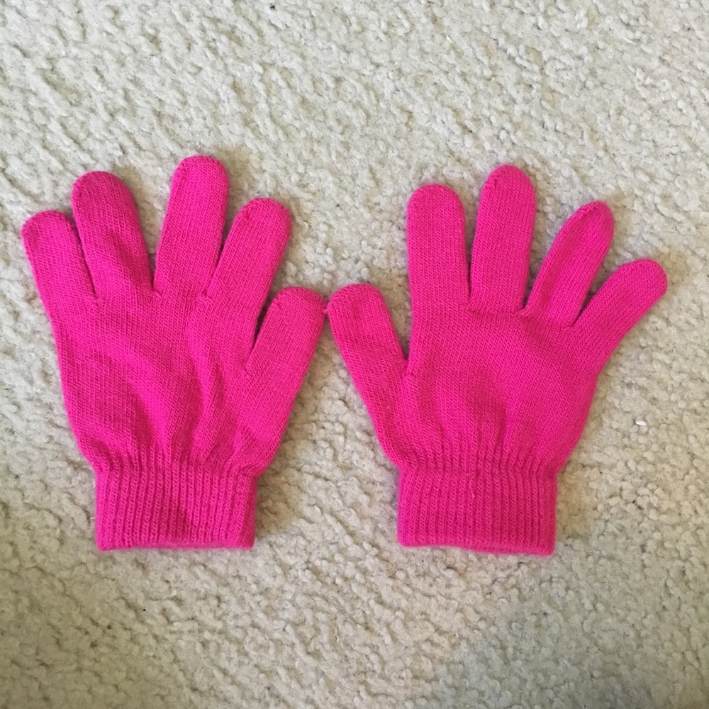Pink Kids’ Gloves